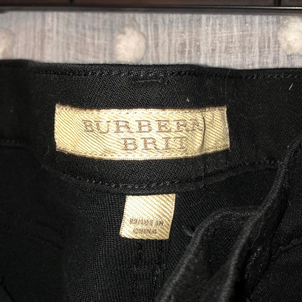 Burberry Men's Black Jeans 34W 32L